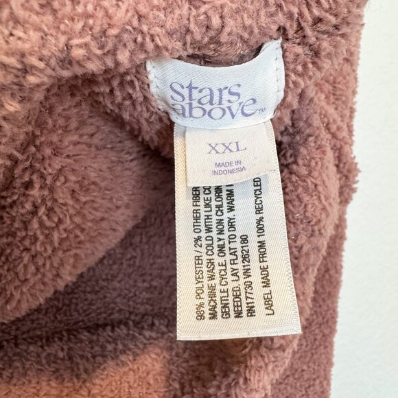 Stars Above Target Mauve Rose Loungewear Sweater Set Size XXL - Picture 7 of 11